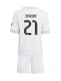 Billige Real Madrid Brahim Diaz #21 Hjemmedraktsett Barn 2025-26 Kortermet (+ Korte bukser)